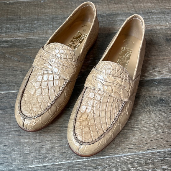 Crocodile Salvatore Ferragamo loafers